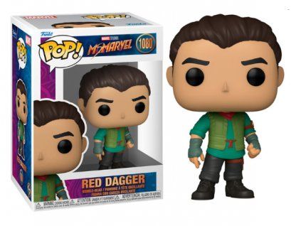 Merch Funko Pop! 1080 Marvel Ms. Marvel Red Dagger
