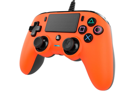 PS4 Wired Compact Controller Orange