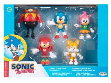 Toys Figurka Sonic The Hedgehog 5pack