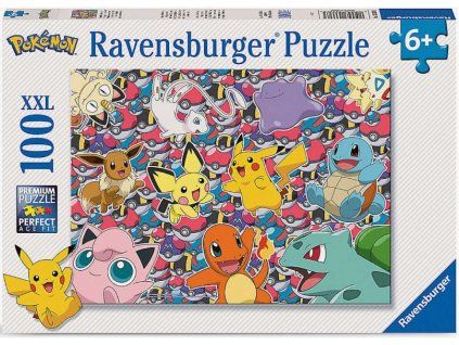 Merch Puzzle Pokémon XXL Ready for the Battle 100dílků