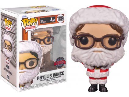 Merch Funko POP! 1189 The Office Santa Phyllis