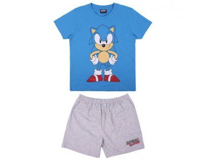 Merch Pyžamo Sonic the Hedgehog Blue and Gray