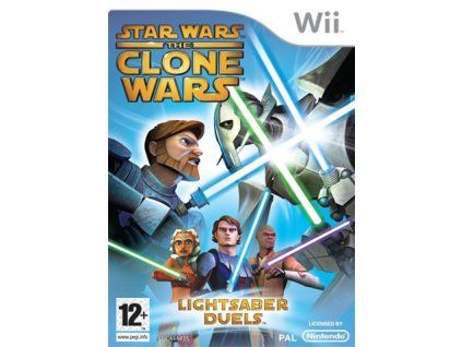 Wii Star Wars The Clone Wars Lightsaber Duels