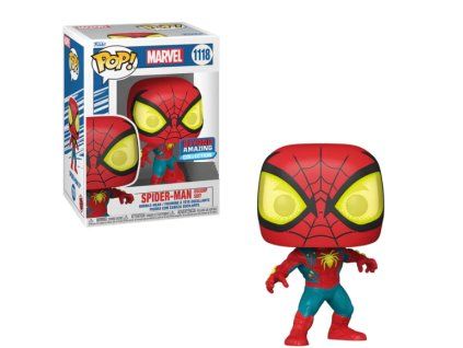 Merch Funko Pop! 1118 Marvel Spider Man Oscorp Suit
