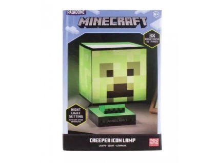 Merch Lampička Minecraft Creeper Light and USB charger 26cm