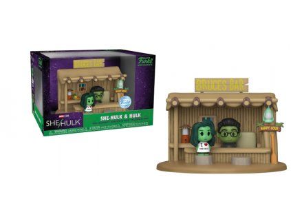 Merch Funko Mini Moments Marvel She Hulk Tiki Bar Scene