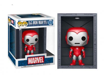 Merch Funko Pop! 1038 Marvel Hall of Armor Iron Man Model 8