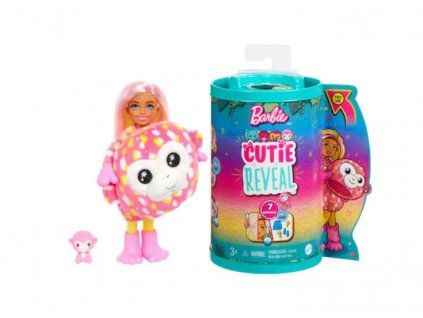Barbie Chelsea Cutie Reveal Džungle Opice