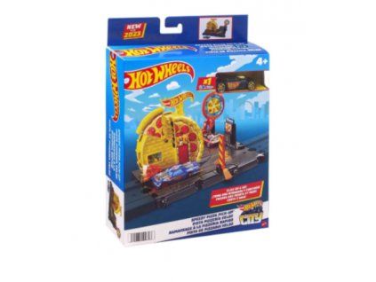 Hot Wheels City Speedy Pizza PickUp