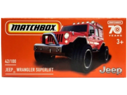 Matchbox Jeep Wrangler Superlift