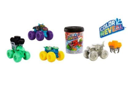 Hot Wheels Monster Trucks Color Reveal