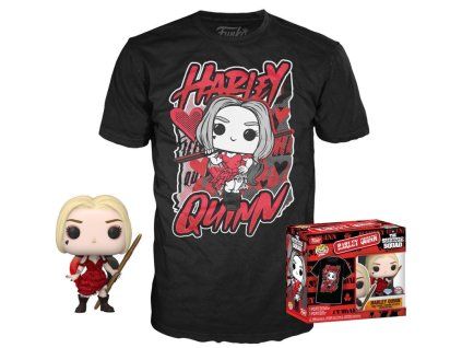 Funko Set DC The Suicide Squad Harley Quinn a tričko vel. M Diamond Collection