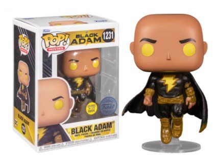 Funko Pop! 1231 Black Adam Black Adam Glows in the Dark