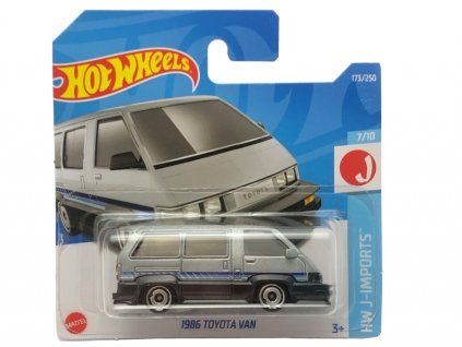 Hot Wheels 1986 Toyota Van Silver