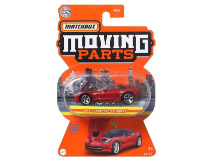 Matchbox Moving Parts 2016 Corvette Stingray Red