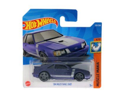 Hot Wheels 84 Mustang SVO Purple