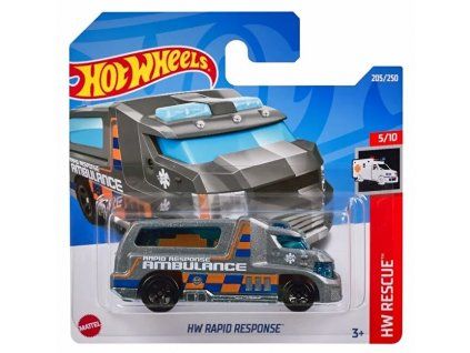 Hot Wheels HW Rapid Response Silver