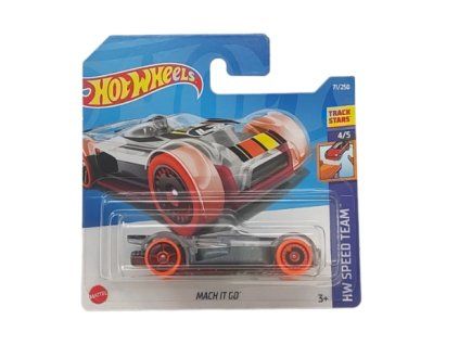 Hot Wheels Mach It Go Silver