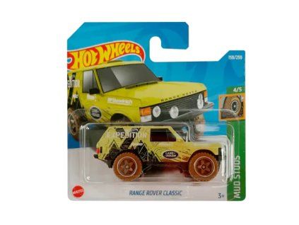 Hot Wheels Range Rover Classic Yellow