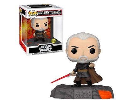 Funko Pop! 522 Star Wars Red Saber Series Vol.1 Darth Tyranus Glows in the Dark