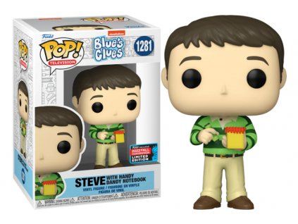 Funko Pop! 1281 Blues Clues Steve With Handy Dandy Notebook