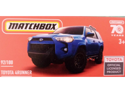 Matchbox Toyota 4Runner Box