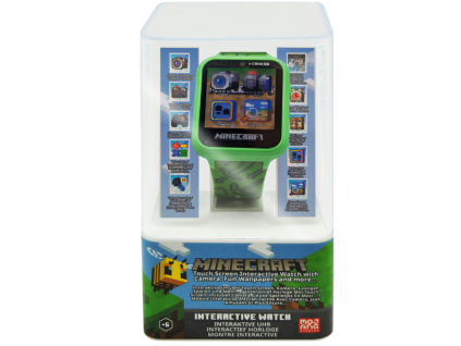 Interaktivní hodinky Minecraft