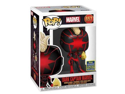 Funko Pop! 657 Marvel Dark Captain Marvel Nové
