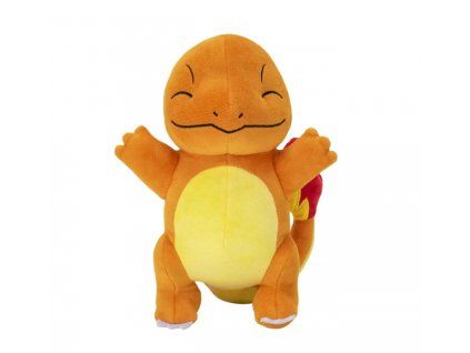 Plyšová hračka Pokémon Charmander stojící 20cm