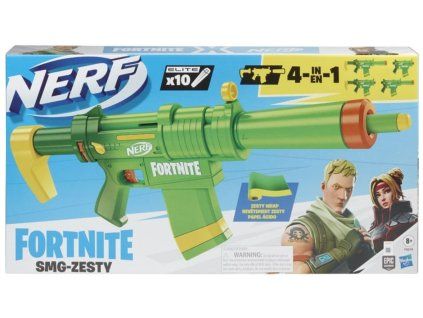 Pistole Nerf Fortnite 4v1 SMG Zesty Nové