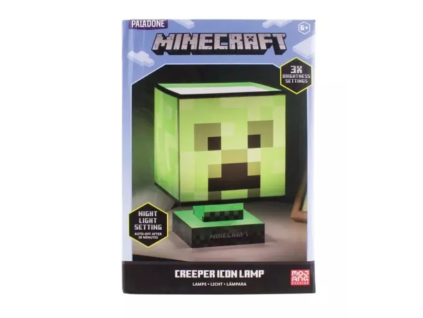 Merch Lampička Minecraft Creeper Light and USB charger 26cm