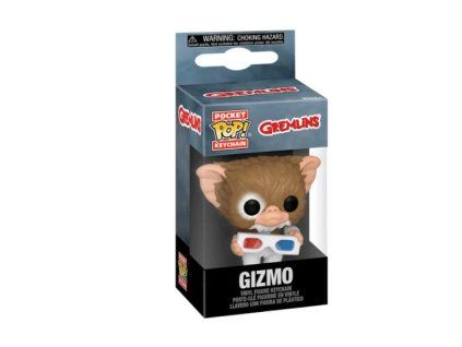 Klíčenka Funko Pocket Pop! Gremlins Gizmo wih 3D Glasses