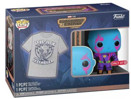 Funko Set Guardians Of The Galaxy Drax a tričko vel.L Nové