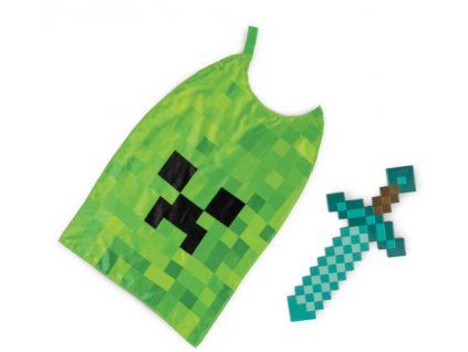 Set plášť a meč Minecraft