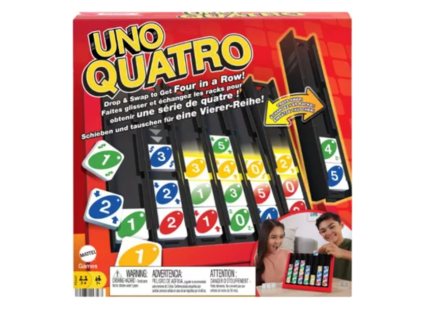 Společenská hra Uno Quatro
