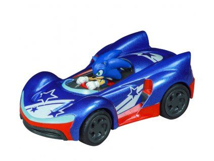 Auto Carrera Pull Speed Sonic Star