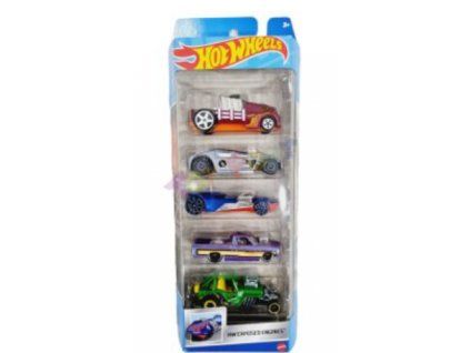 Hot Wheels Exposed Engines 5ks angličáky HLY79