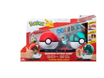 Pokémon Surprise Attack Game Axew, Totodile