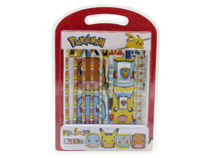 Psací set Pokémon s pouzdrem