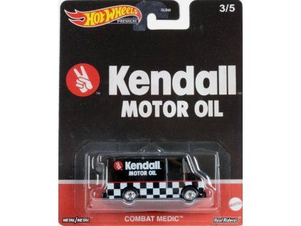 Hot Wheels Premium Kendall Motor Oil Combat Medic