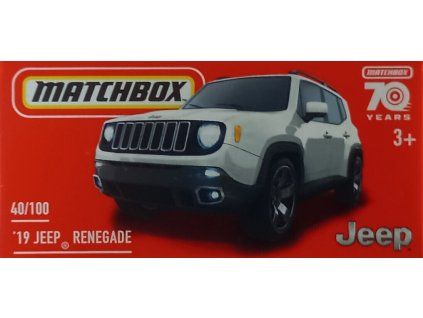 Matchbox 19 Jeep Renegade