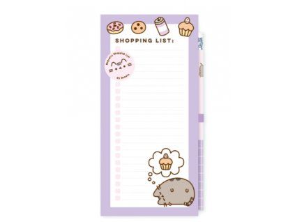 Magnetický zápisník Pusheen s tužkou