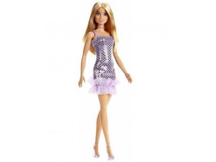 Barbie ve třpytivých šatech