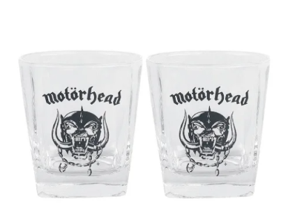 Sklenice na whiskey Motorhead 2ks