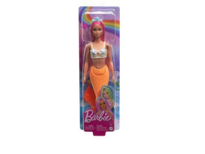 Barbie Pohádková mořská panna s růžovými vlasy