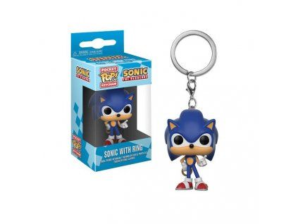 Klíčenka Funko Pocket Pop! Sonic with Ring