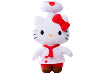 Plyšová hračka Hello Kitty Super Style 20cm kuchařka