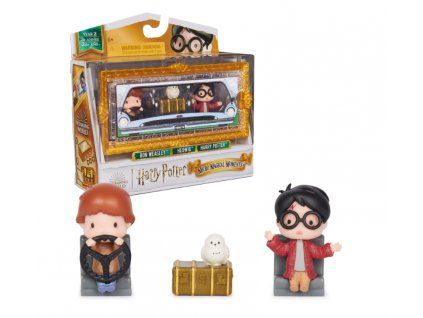 Figurky Harry Potter Harry, Ron a Hedvika