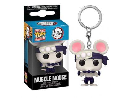 Klíčenka Funko Pocket Pop! Demon Slayer Muscle Mouse