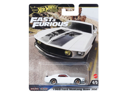 Hot Wheels Premium Fast and Furious 1969 Ford Mustang Boss 302
